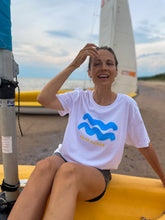 Load image into Gallery viewer, Krekls KĀ PA VIĻŅIEM, balts