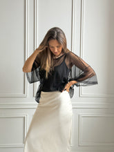 Load image into Gallery viewer, OVERSIZE T-KREKLS, melns