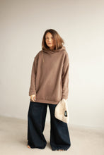 Load image into Gallery viewer, OVERSIZE HŪDIJS, BRŪNS