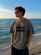 Load image into Gallery viewer, UNISEX, oversize T-Krekls KĀ PA VIĻŅIEM,