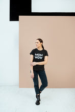 Load image into Gallery viewer, Krekls MOM, melns